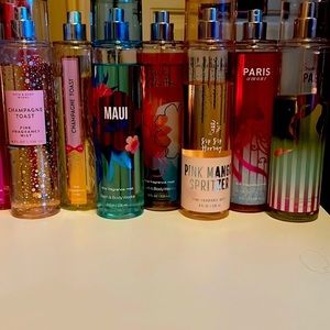 Bath and Body Works Body Sprays
